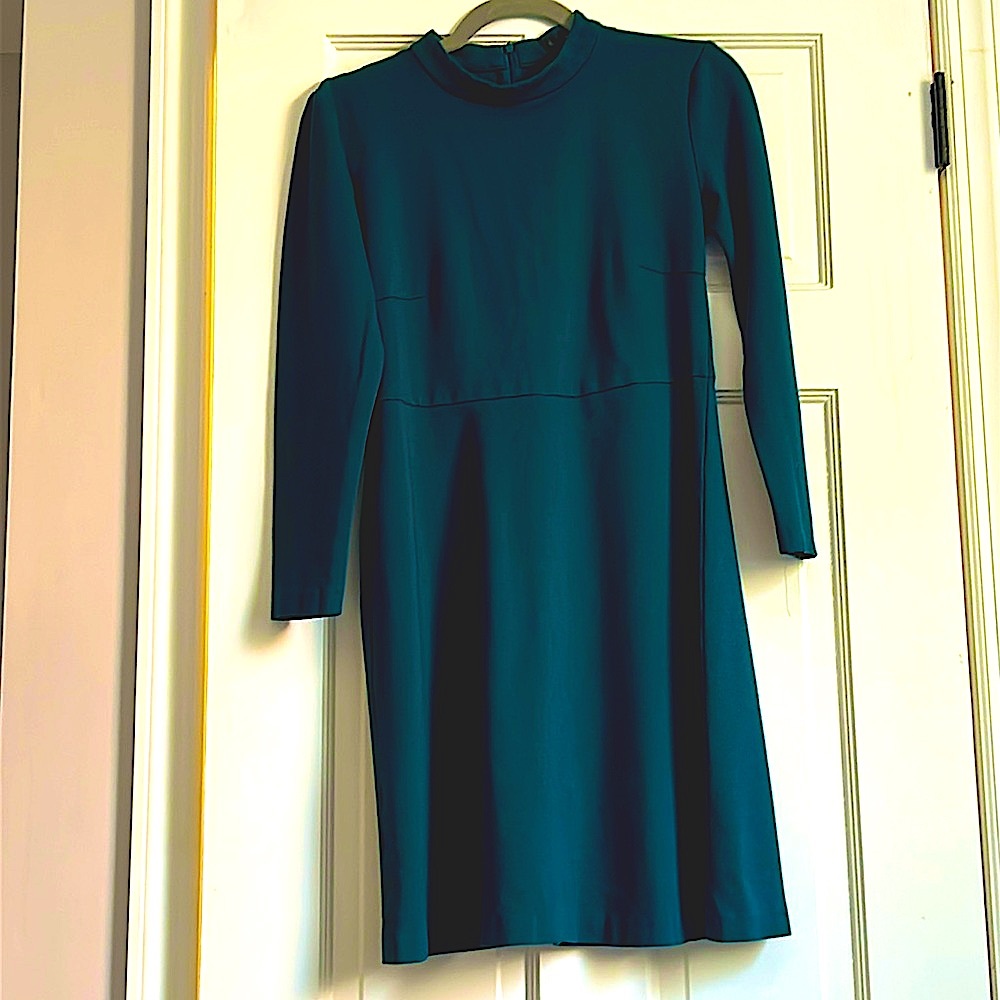 Hallhuber Deep Forest Green Dress y.